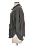 XCVI 100% Rayon Gray Raincoat Size M - photo 5