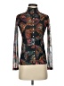 Johnny Was Paisley Teal Long Sleeve Blouse Size XS - photo 1