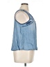 Billy T 100% Lyocell Blue Sleeveless Blouse Size XL - photo 4
