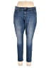 Gap Solid Blue Jeans Size 16 R - photo 1