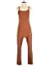 L Space 100% Cotton Brown Jumpsuit Size S - photo 1