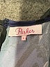 Parker 100% Polyester Blue Short Sleeve Blouse Size S - photo 7
