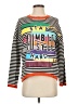 Zesica Graphic Orange Pullover Sweater Size S - photo 1