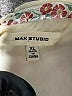 Max Studio 100% Polyester Floral Tan Casual Dress Size XL - photo 7