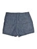 Gap 100% Cotton Chevron-herringbone Blue Shorts Size 8 - photo 2