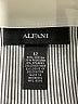 Alfani Chevron-herringbone Gray Long Sleeve Blouse Size 12 - photo 7
