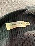 Line & Dot Solid Black Pullover Sweater Size L - photo 7