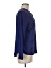 Chico's Blue Long Sleeve Blouse Size Med (1) - photo 4
