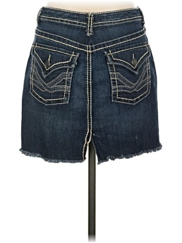 Vintage America Blues Denim Skirt (view 2)