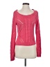 American Eagle Outfitters 100% Cotton Hearts Pink Pullover Sweater Size S - photo 1