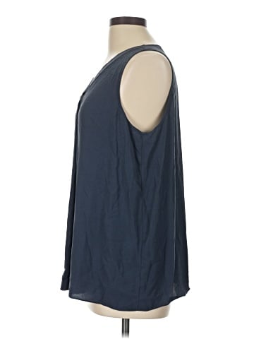 Eileen Fisher Sleeveless Silk Top (view 2)