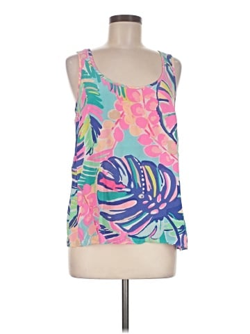 Lilly Pulitzer Sleeveless Silk Top (view 1)