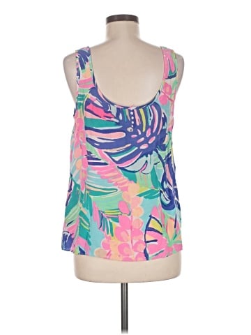 Lilly Pulitzer Sleeveless Silk Top (view 2)