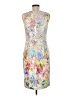 Neiman Marcus Print White Cocktail Dress Size M - photo 2