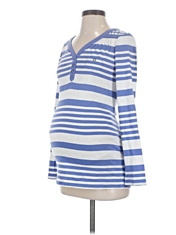 Liz Lange Maternity for Target Long Sleeve Henley (view 1)