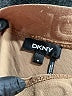 DKNY 100% Polyester Solid Brown Casual Skirt Size M - photo 4