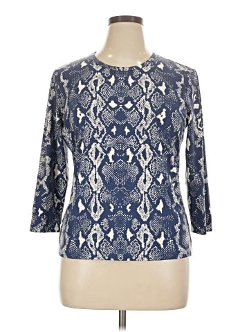 J. McLaughlin 3/4 Sleeve T-Shirt (view 1)