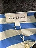 Entro 100% Polyester Stripes Blue Casual Dress Size S - photo 7