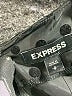 Express 100% Polyester Black Casual Dress Size S - photo 3