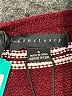 Sanctuary 100% Polyester Stripes Burgundy Pullover Sweater Size S - photo 7