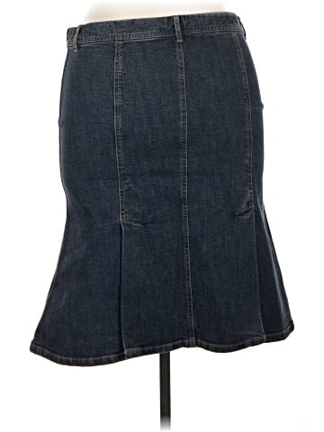 INC International Concepts Denim Skirt (view 2)