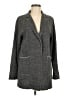 Eileen Fisher 100% Cotton Gray Jacket Size M - photo 1