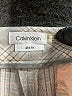 Calvin Klein Plaid Gray Dress Pants Size 6 - photo 7
