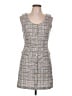 Monteau Tweed Gray Casual Dress Size L - photo 1