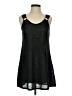 J Valdi 100% Polyester Black Casual Dress Size S - photo 1