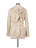 Etcetera Solid Ivory Trenchcoat Size 10 - photo 1