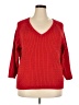 Tommy Hilfiger 100% Cotton Red Pullover Sweater Size 2X - photo 1