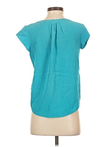 Joie Short Sleeve Silk Top (view 2)