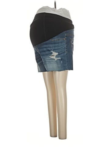 Isabel Maternity Denim Shorts (view 1)