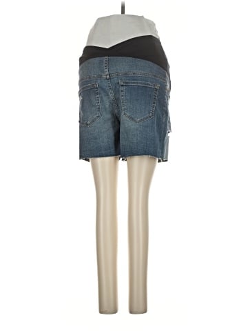 Isabel Maternity Denim Shorts (view 2)