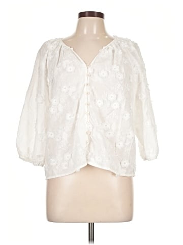 NANETTE Nanette Lepore 3/4 Sleeve Blouse (view 1)