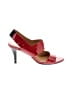 KORS Michael Kors Color Block Red Heels Size 7 1/2 - photo 1