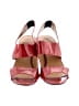 KORS Michael Kors Color Block Red Heels Size 7 1/2 - photo 2