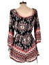 About A Girl Paisley Red Black Romper Size L - photo 2