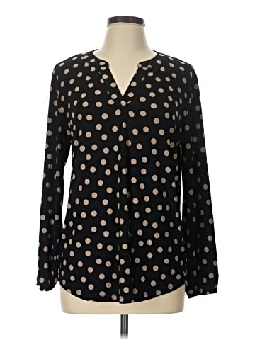 Anne Klein Long Sleeve Blouse (view 1)