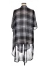 Torrid 100% Polyester Gray Kimono Size 1X Plus (1) - photo 2