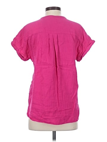 Caslon Short Sleeve Blouse (view 2)