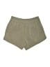 Athleta Solid Green Khaki Shorts Size S - photo 2