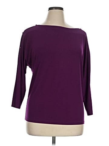 INC International Concepts 3/4 Sleeve Top (view 1)