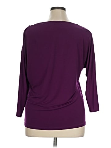 INC International Concepts 3/4 Sleeve Top (view 2)