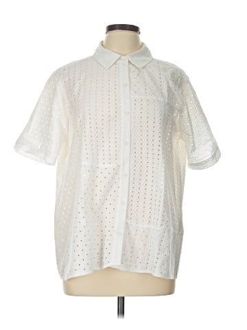 Style&Co Short Sleeve Blouse (view 1)