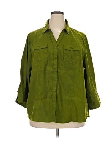 Cato 3/4 Sleeve Blouse (view 1)