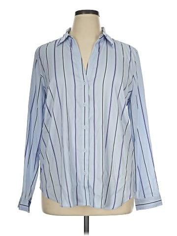 Ann Taylor Long Sleeve Blouse (view 1)