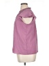 Nine West 100% Polyester Purple Short Sleeve Blouse Size XL - photo 5
