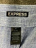 Express Chevron-herringbone Blue Shorts Size 00 - photo 3