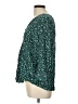 Fun2Fun 100% Rayon Green 3/4 Sleeve Blouse Size L - photo 5
